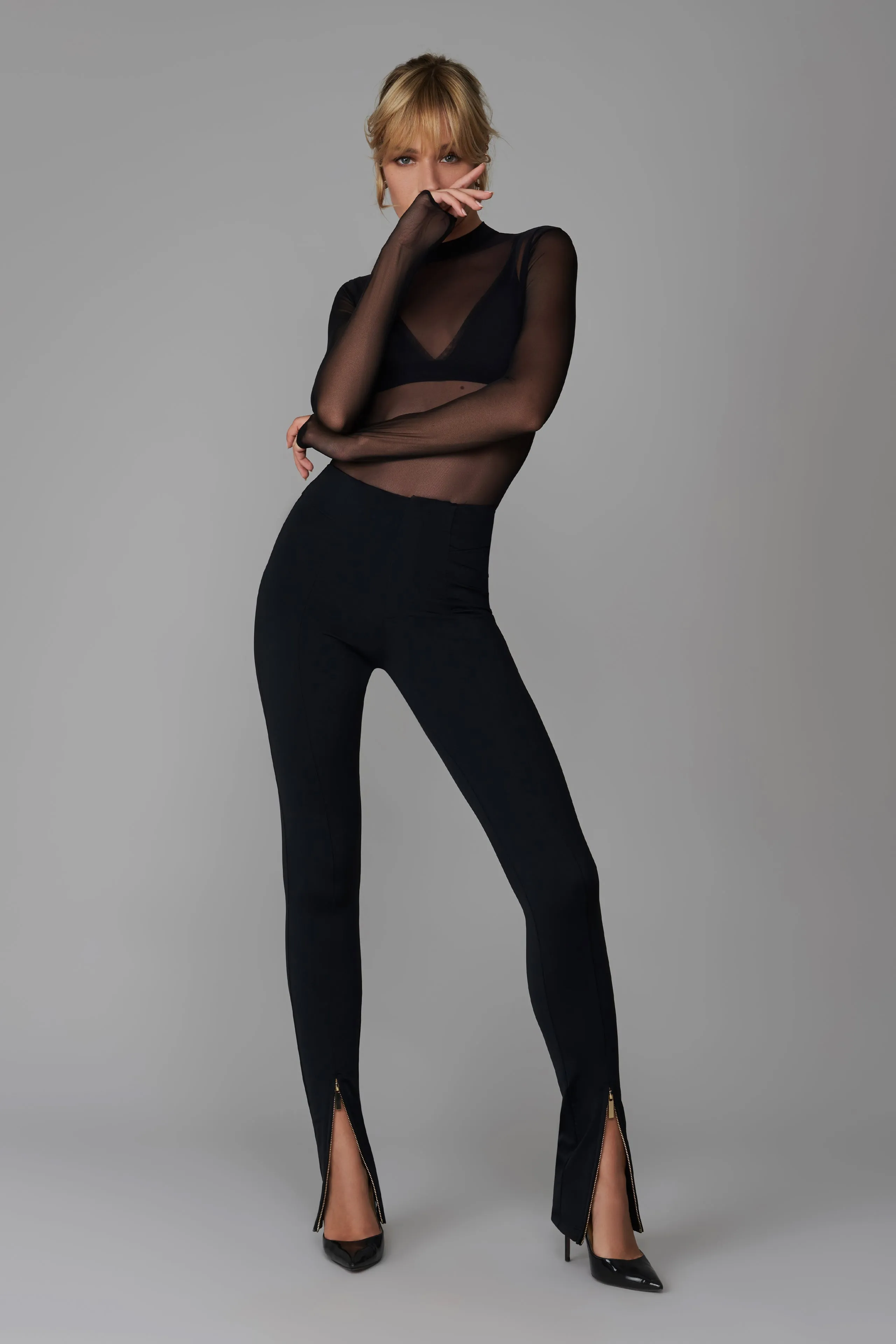 003 Zip pants - Le Vestiaire