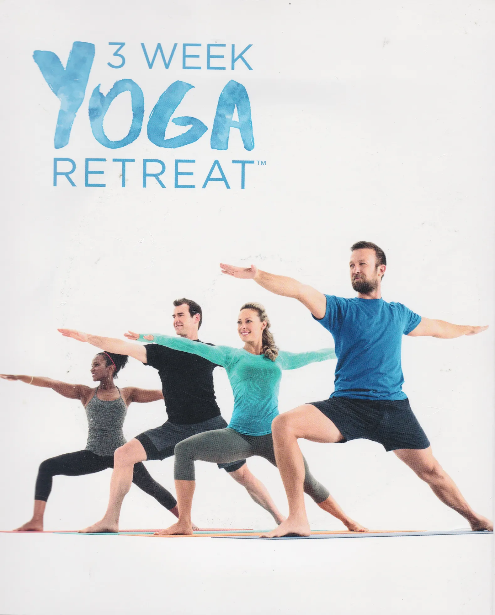 3 Week Yoga Retreat 4 DVD Set (Preowned)