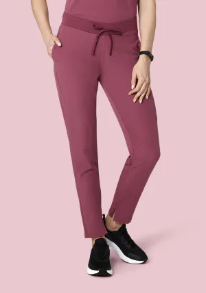 6 Pocket Slim Pants Deep Mauve