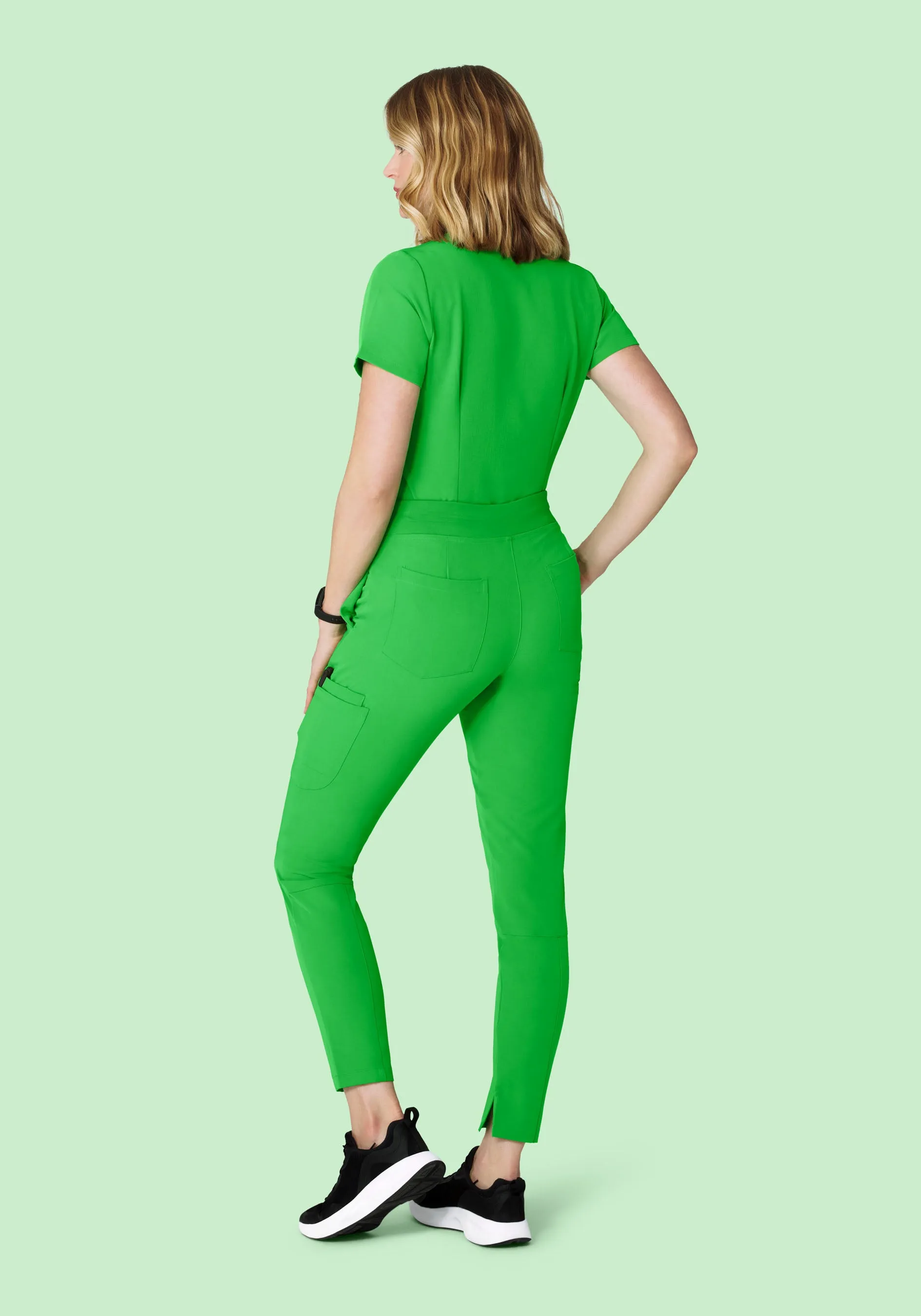 6 Pocket Slim Pants Kelly Green