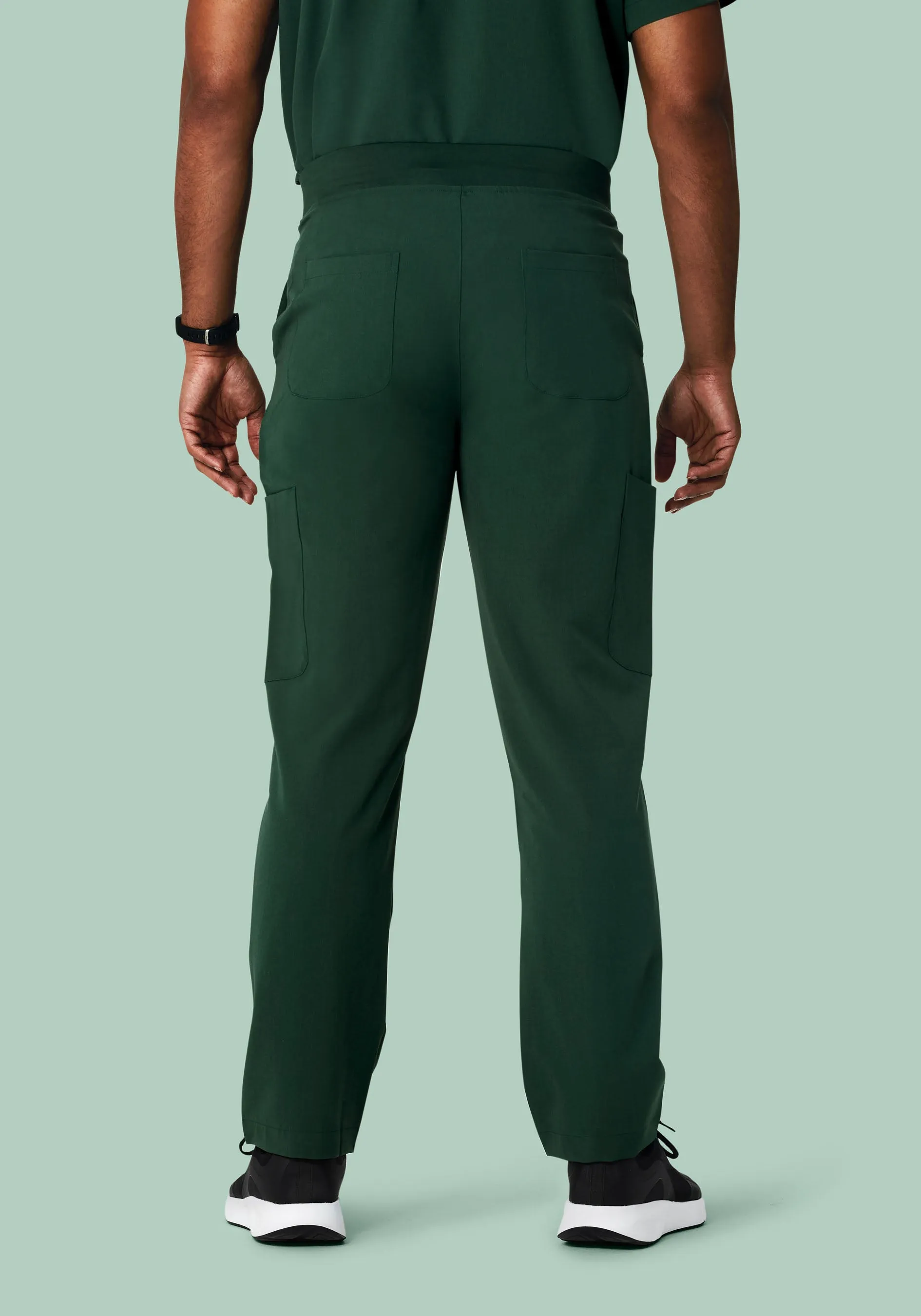 7 Pocket Cargos Midnight Green