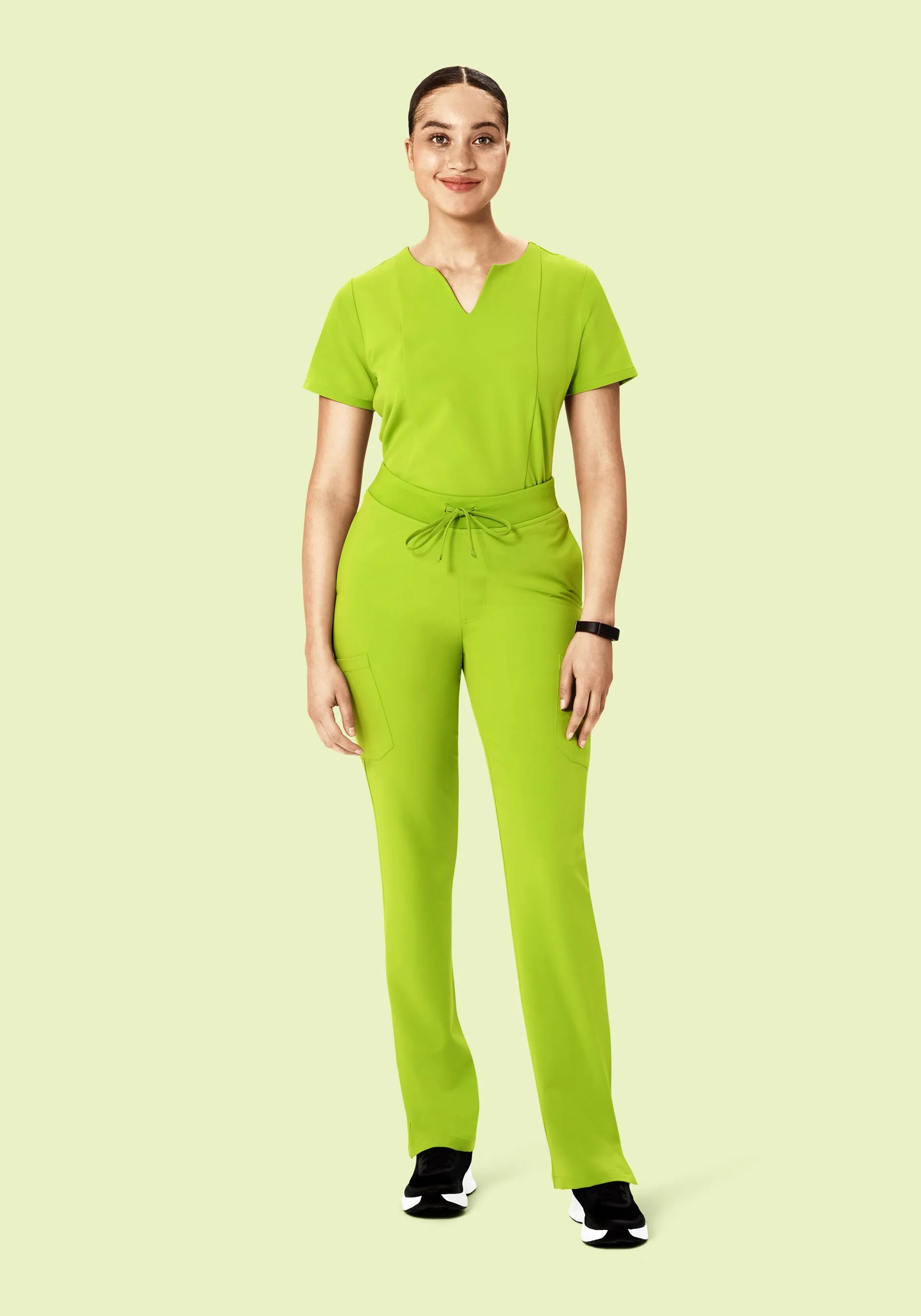 9 Pocket Cargo Pants Apple Green