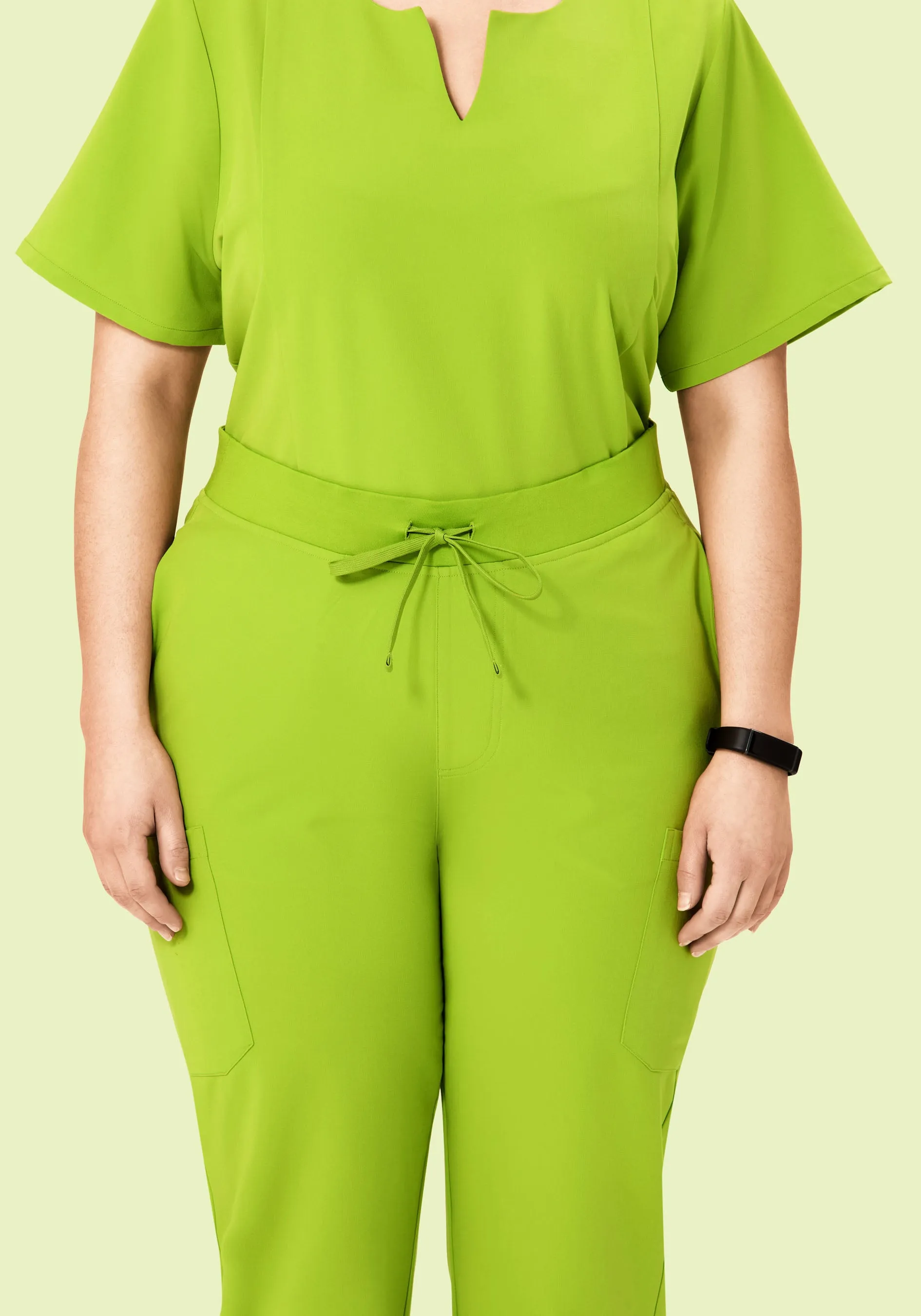 9 Pocket Cargo Pants Apple Green