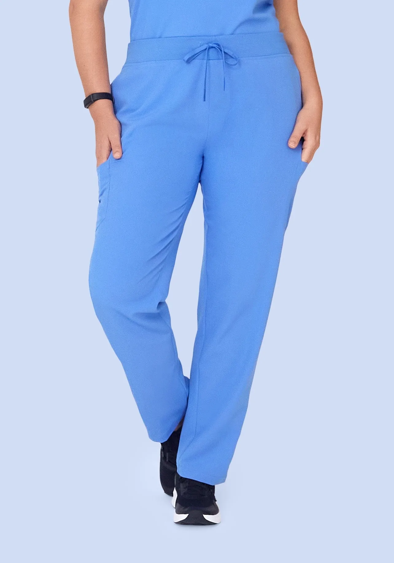 9 Pocket Cargo Pants Ceil Blue