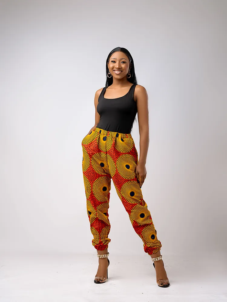 African Print Adeola baggy pants