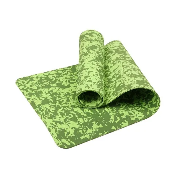 Alert Yoga Mat Camo Printed