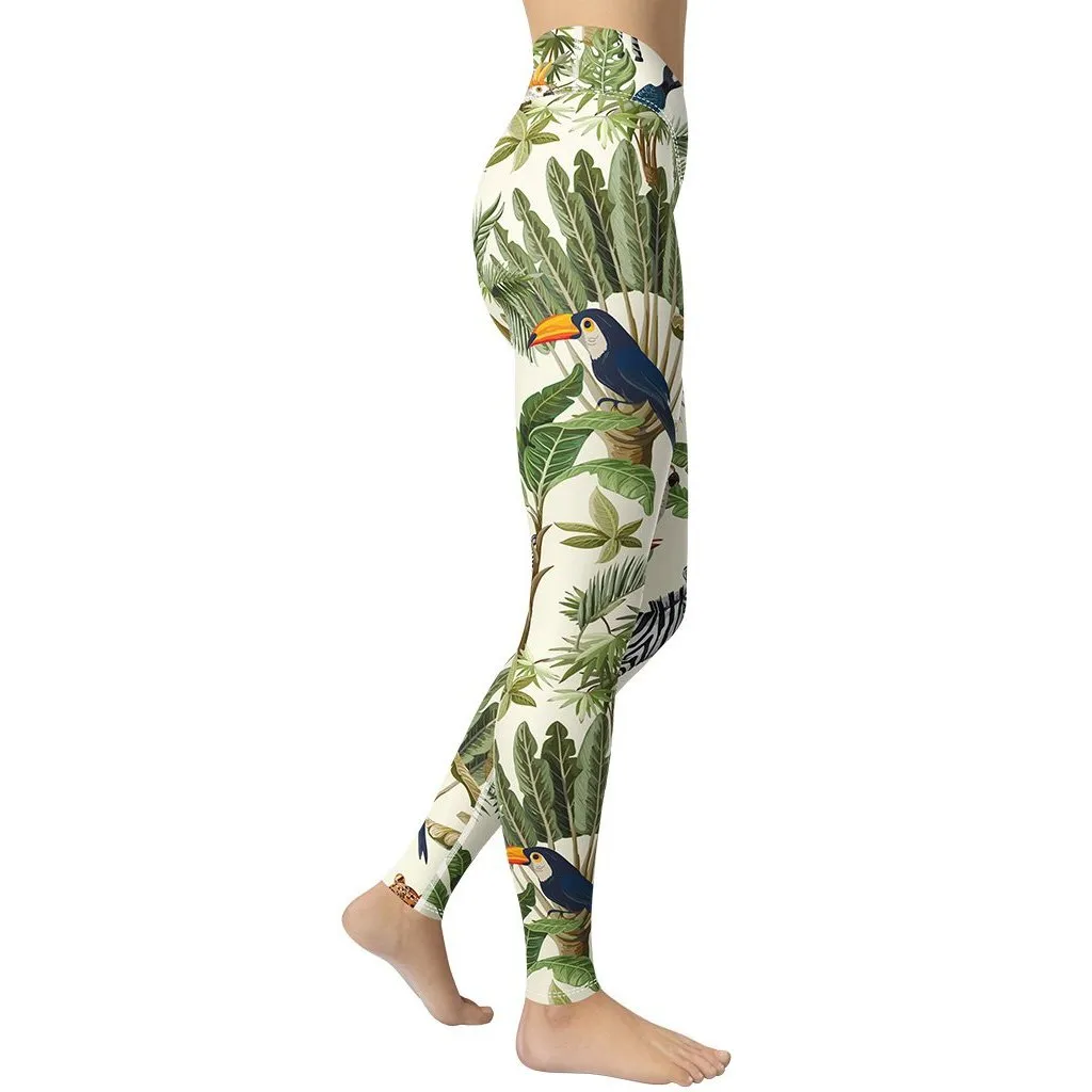 Animal Kingdom Yoga Leggings