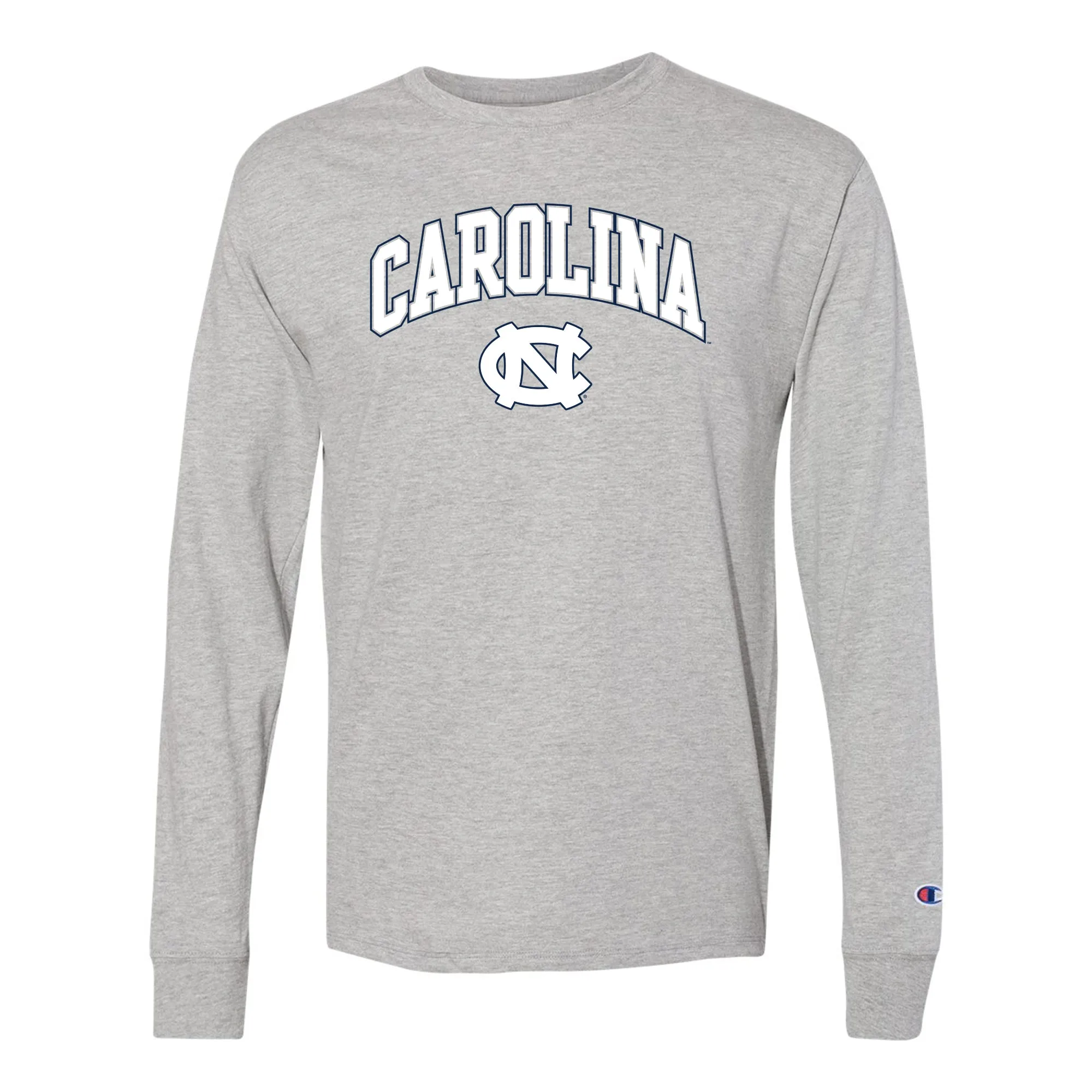 Arch Carolina Outline Long Sleeve T-Shirt - Oxford