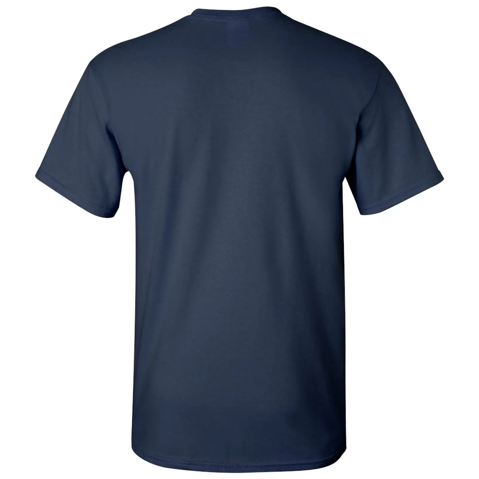 Arch Logo Social Work University of Michigan Basic Cotton Short Sleeve T-Shirt - Navy