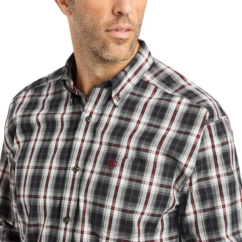 'Ariat' Men's Pro Series™ Wilton Classic Fit Button Down - Black