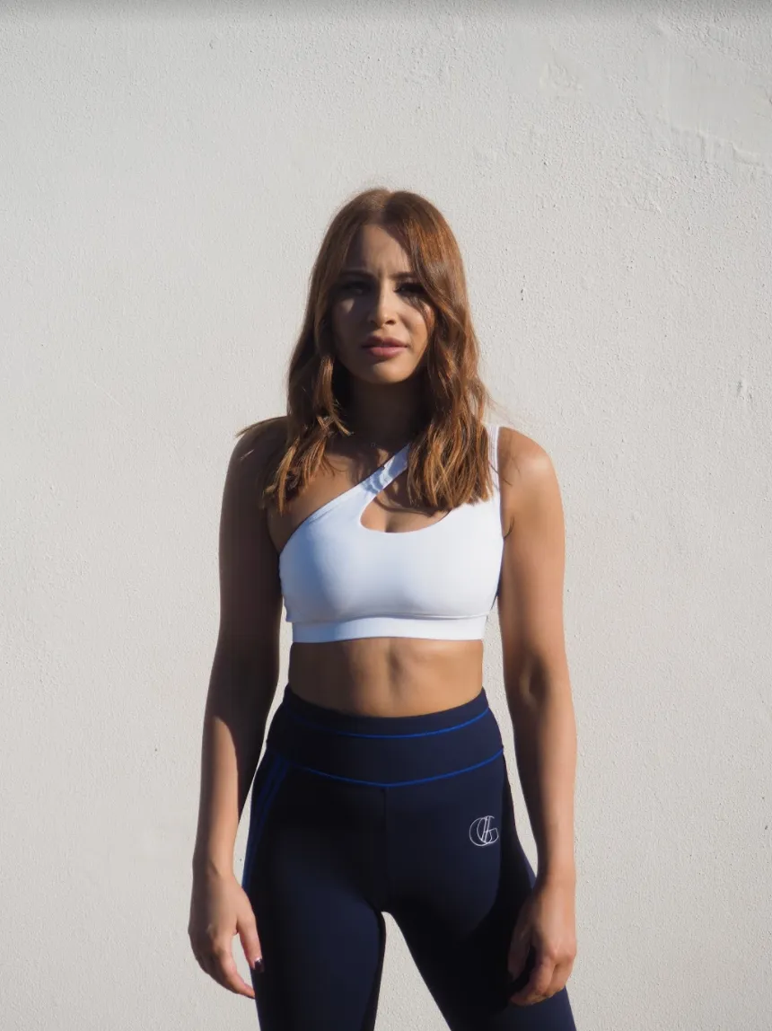 ASHTON COURTSIDE LEGGINGS // NAVY