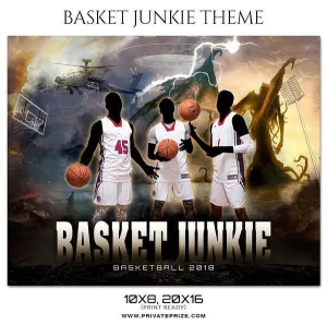 Basket Jukie - Basketball Theme Sports Photography Template