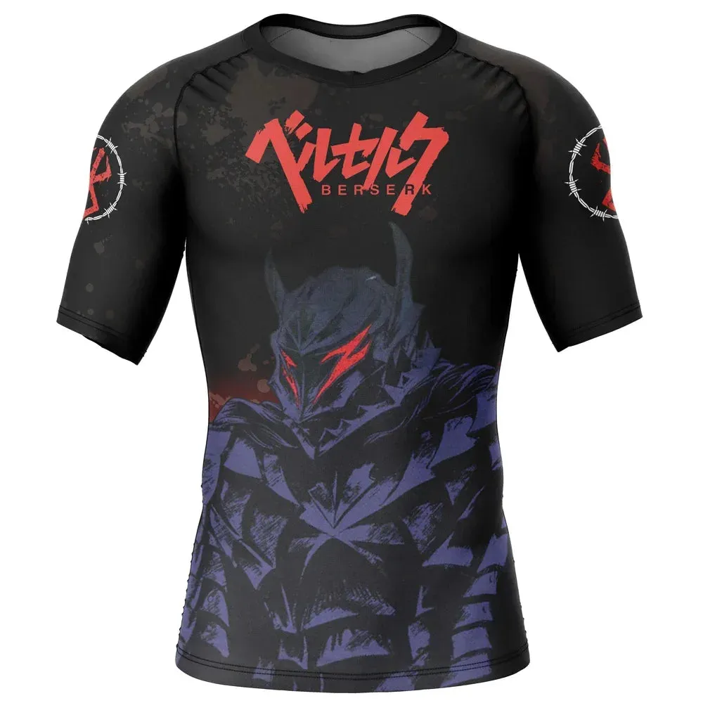 Berserk 'Berserker Armor' Short Sleeve Compression Rashguard