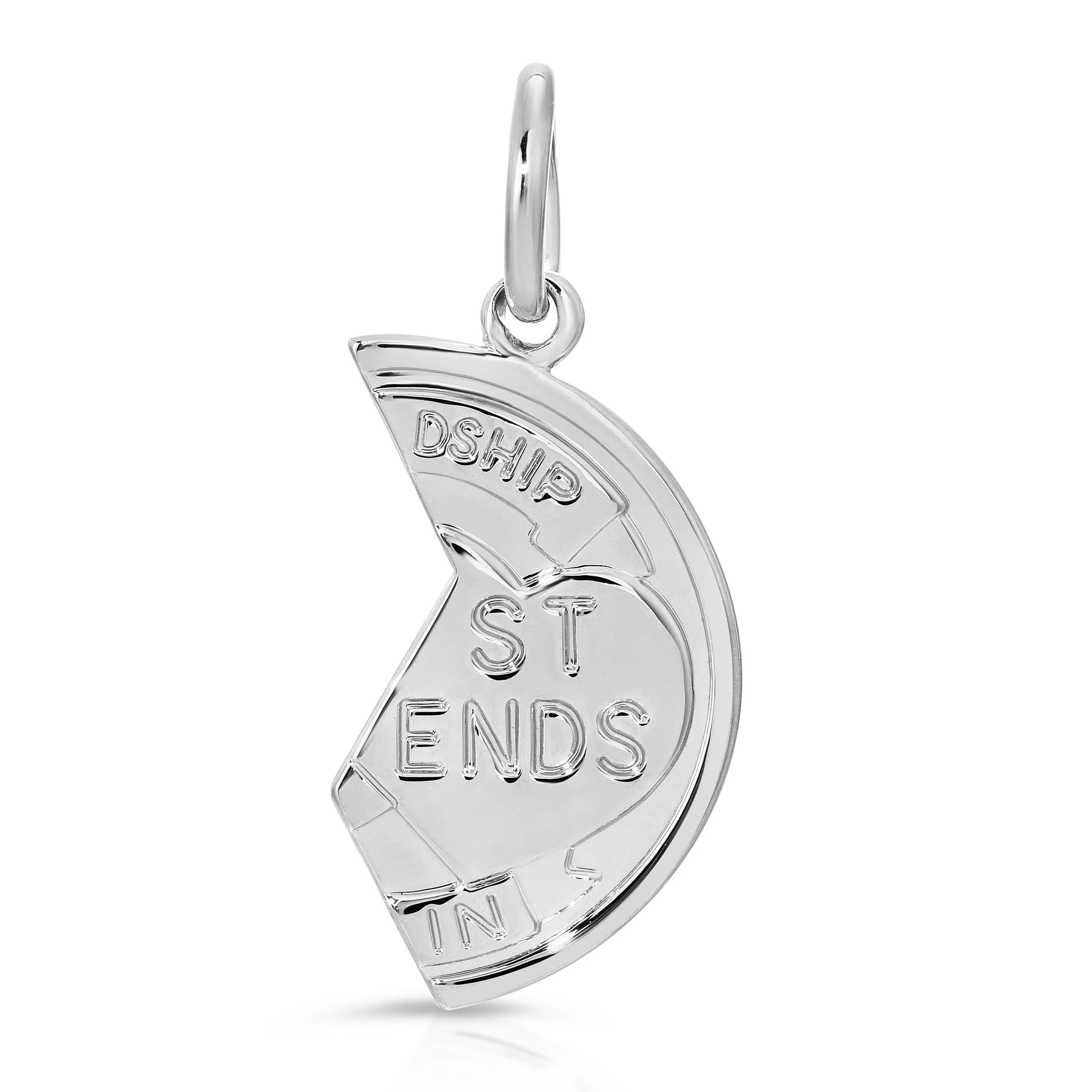 Best Friend Coin Pendants