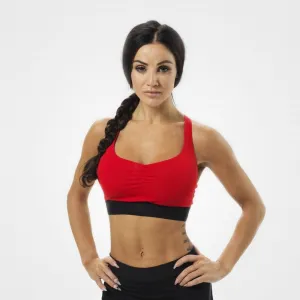 Better Bodies Athlete Short Top - Scarlet Red