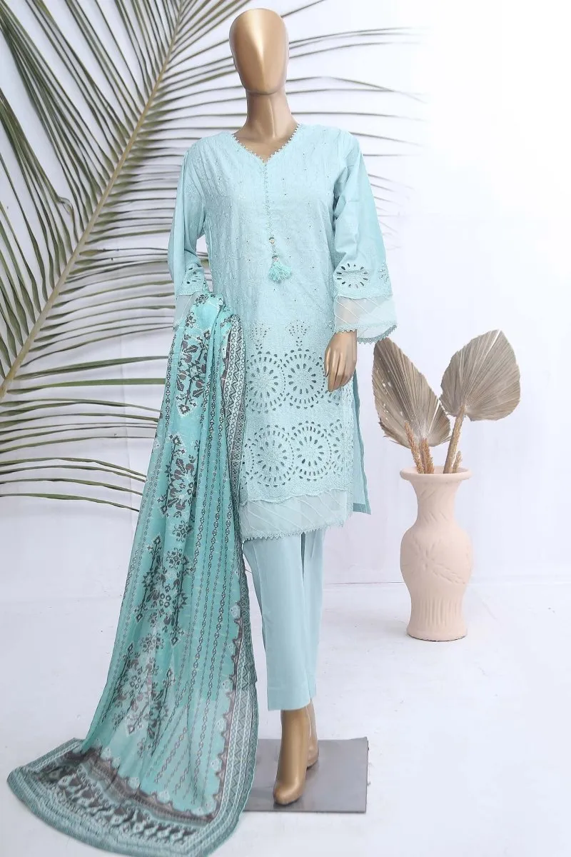 Bin Saeed Chikankari Lawn Suit BIN87