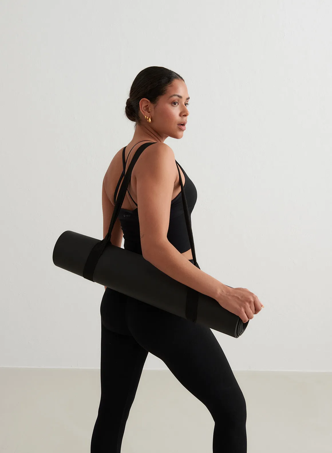 Black aim'n Yoga Mat