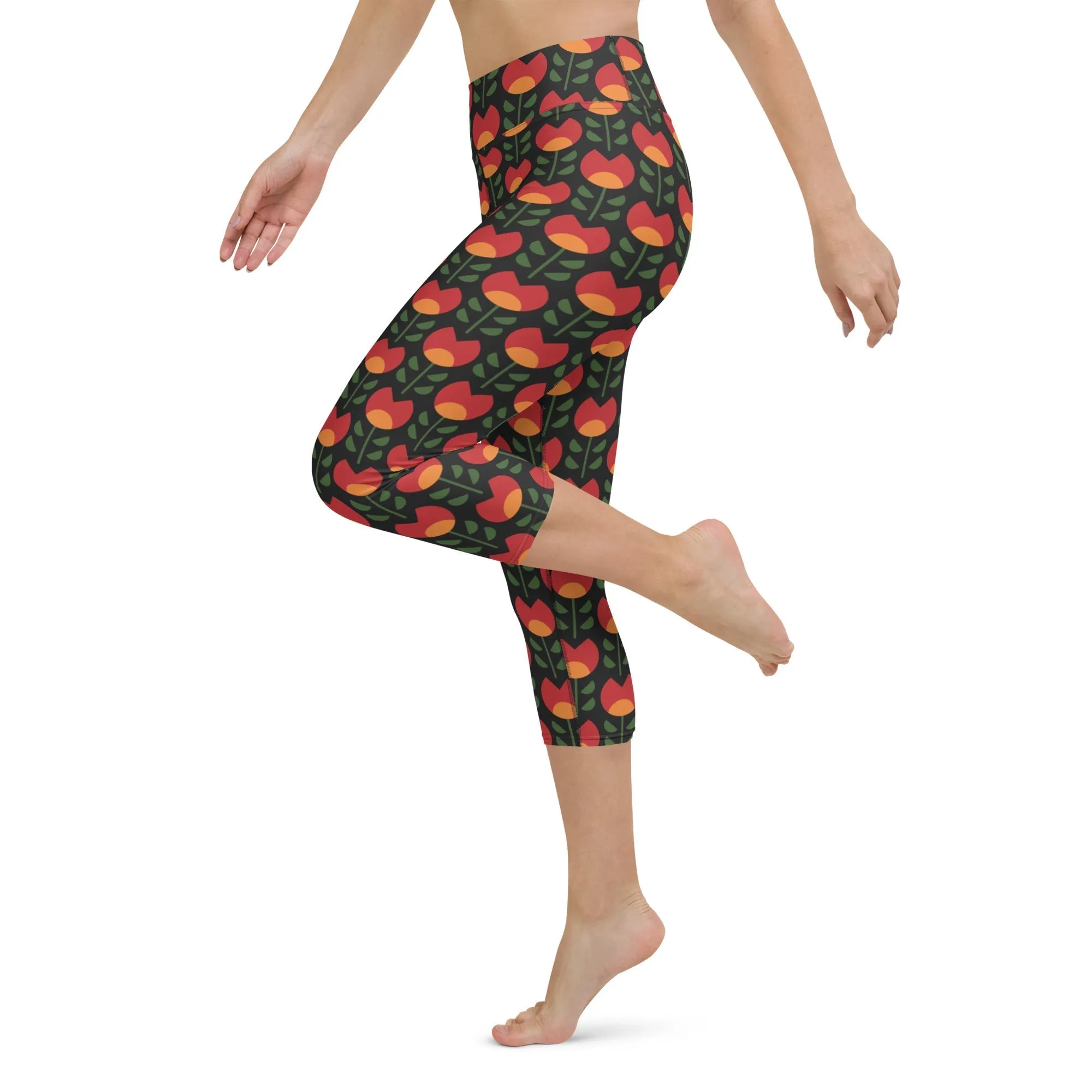 Black History Month Yoga Capris