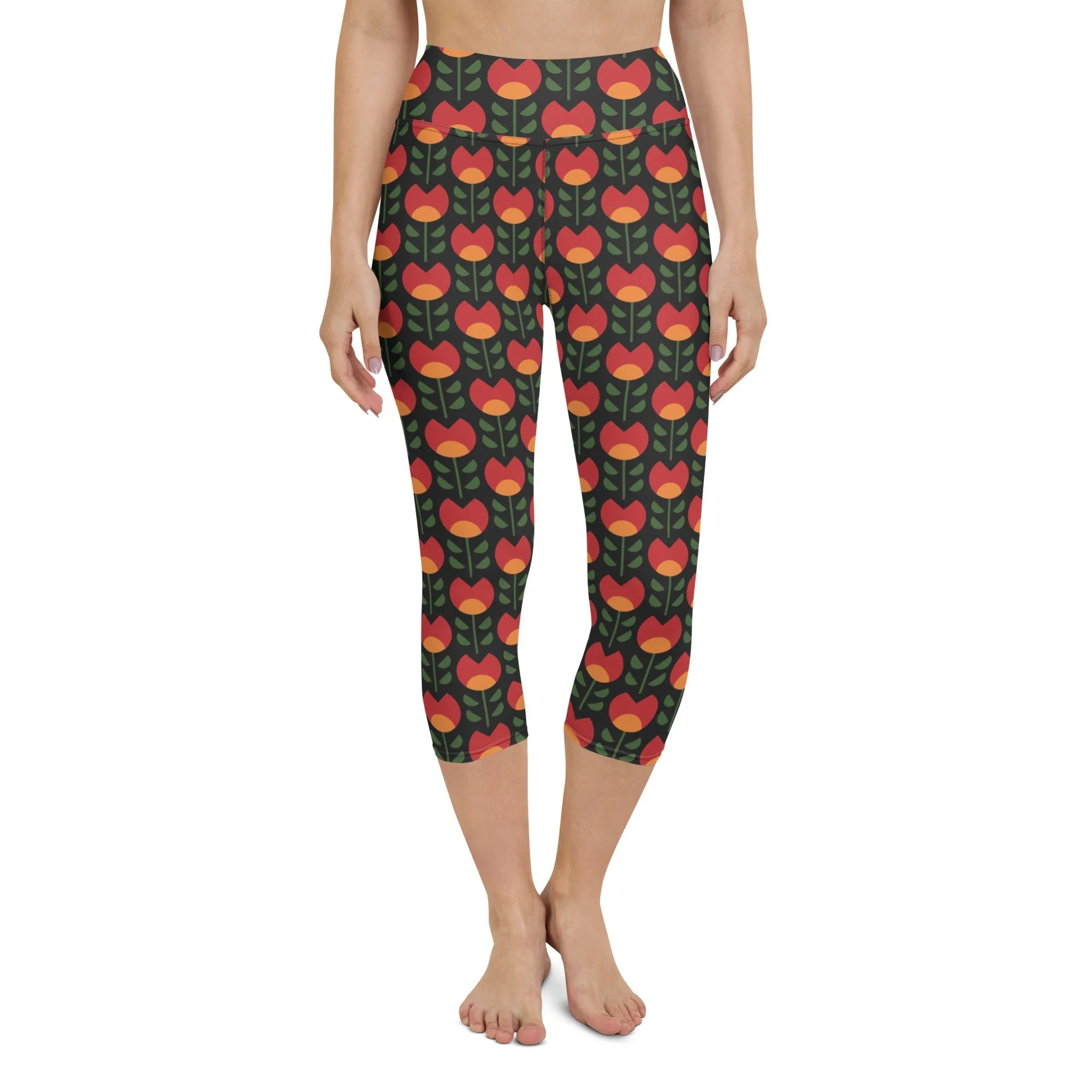 Black History Month Yoga Capris