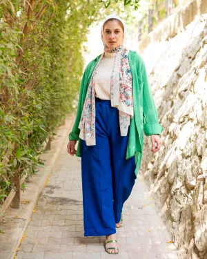 Blue Rosalyn Summer Trousers