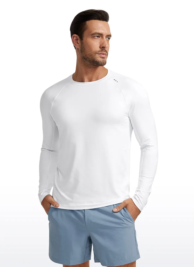 Brushed Slim-Fit Long Sleeve