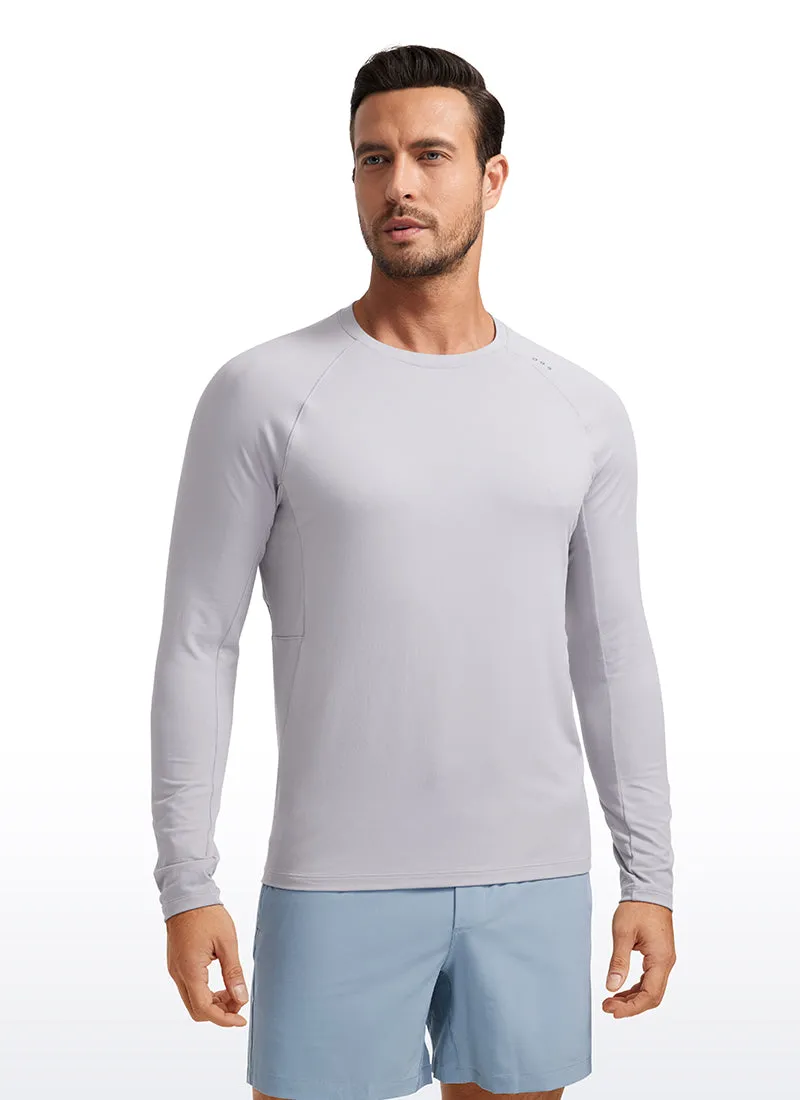 Brushed Slim-Fit Long Sleeve