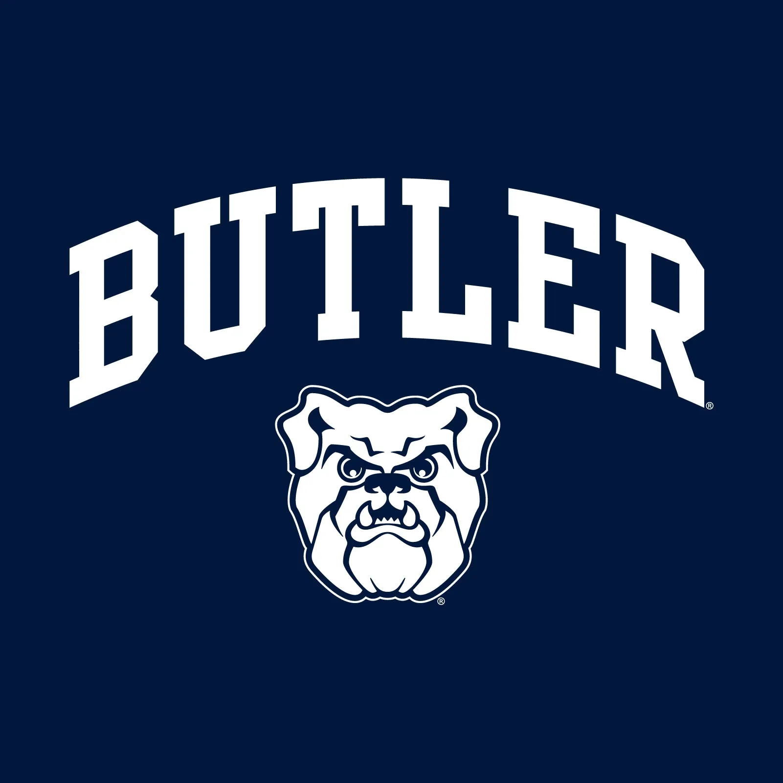 Butler University Bulldogs Arch Logo Hoodie - Navy