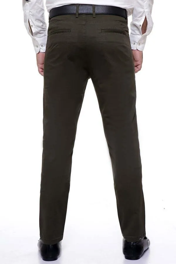 C PANT 5 POCKET SLIM FIT GREEN