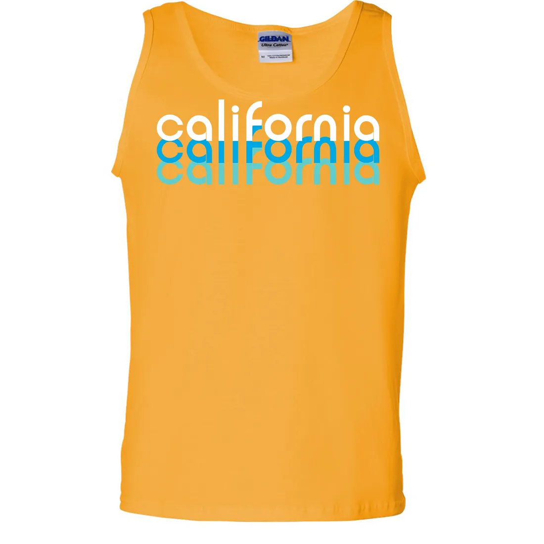 California Cool Stacked Asst Colors Tank Top