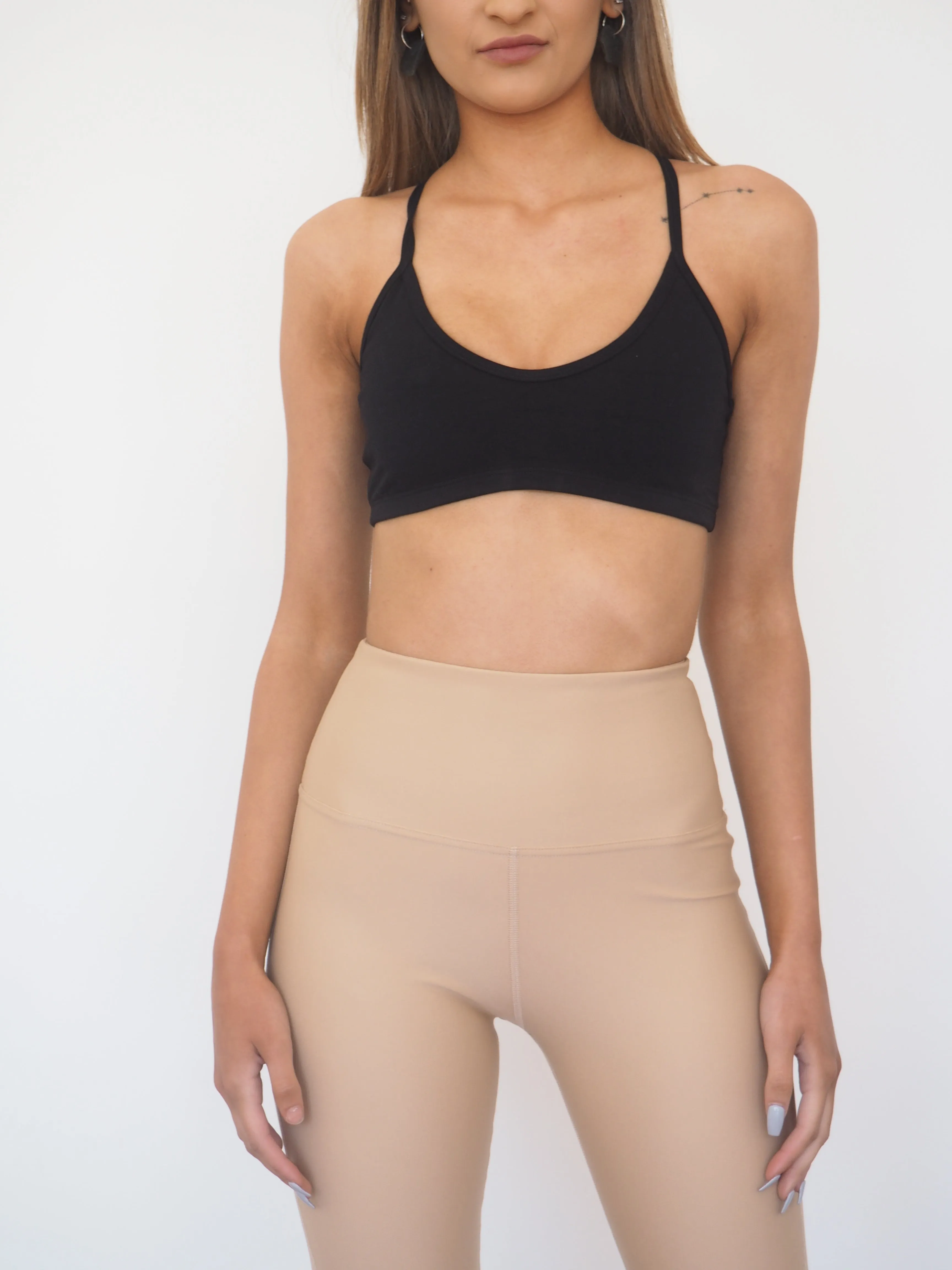 CELINE LEGGINGS // LIGHT TAN