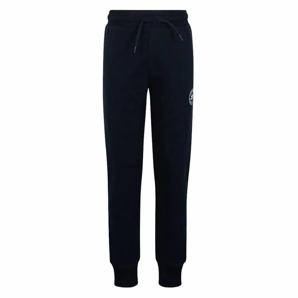 Children's Tracksuit Bottoms Converse Signature Black