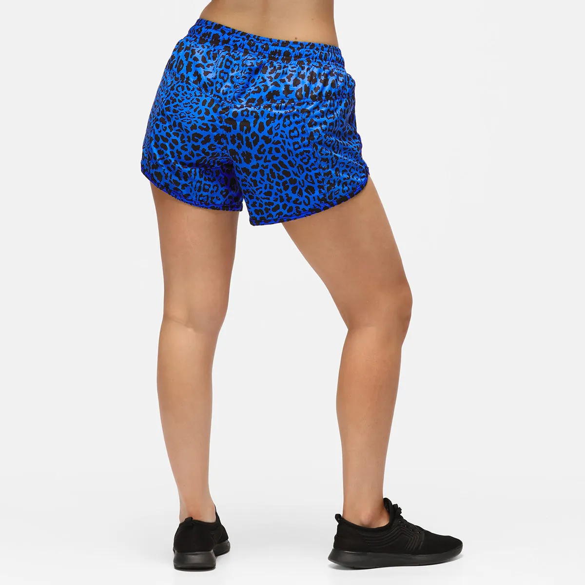 Cobalt Cat Loose Fit Workout Shorts