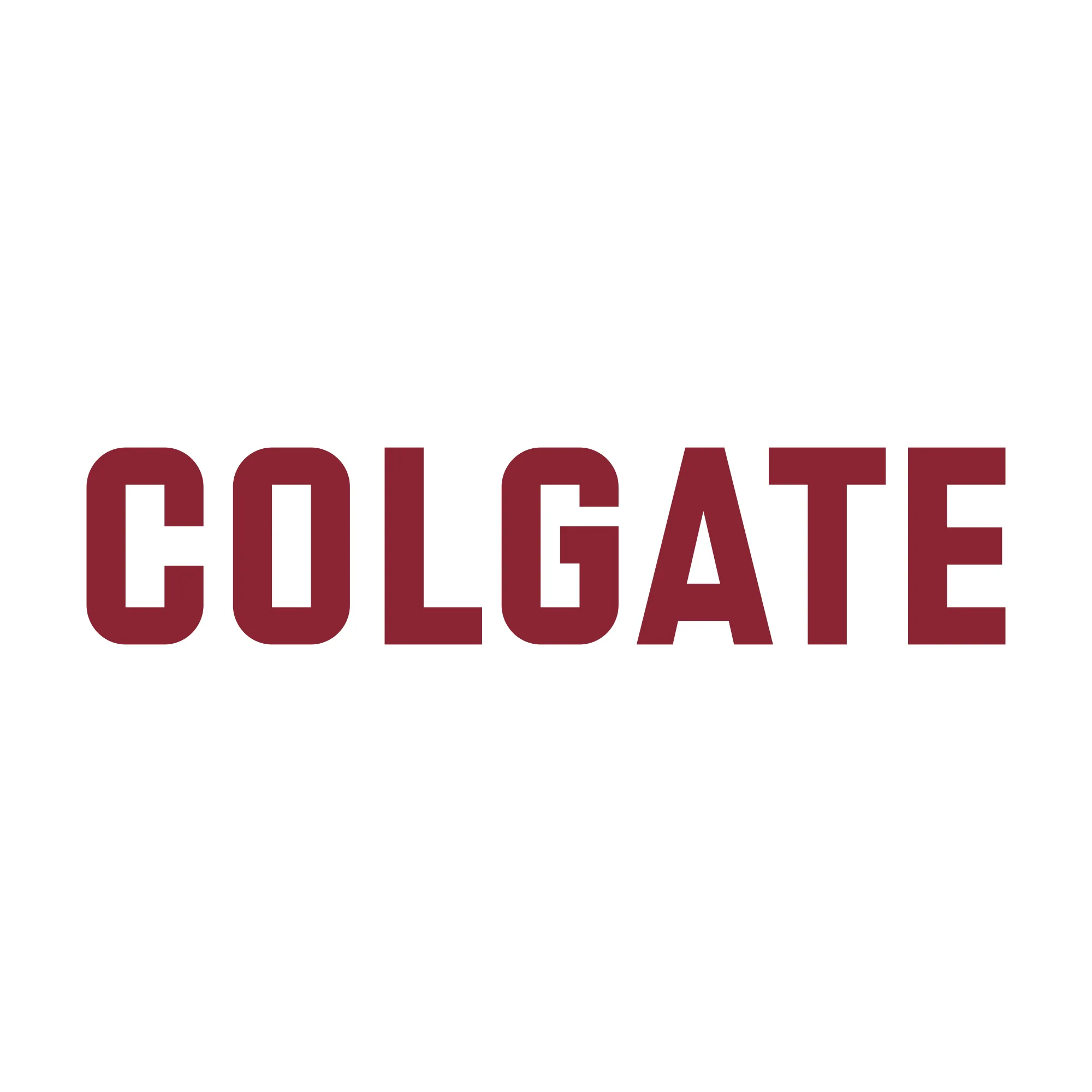 Colgate University Raiders Basic Block Heavy Blend Hoodie - White