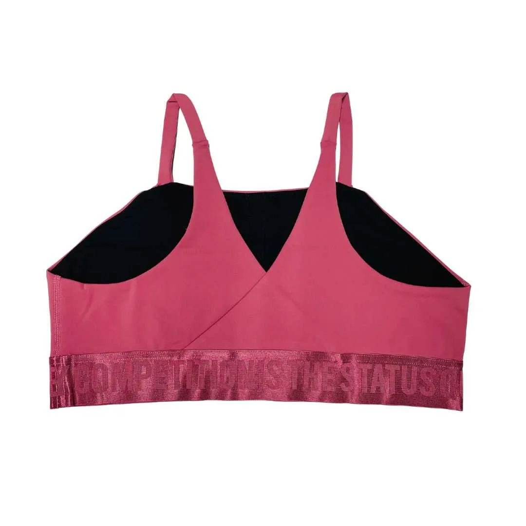 Competition is the Status Quo Sports Bra - Final Sale - Online Only