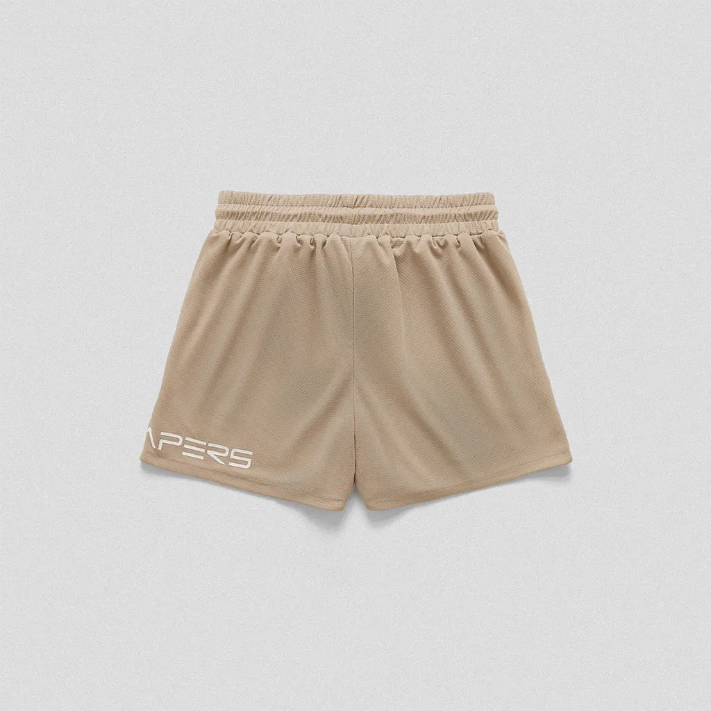 Core Mesh Training Shorts - Khaki