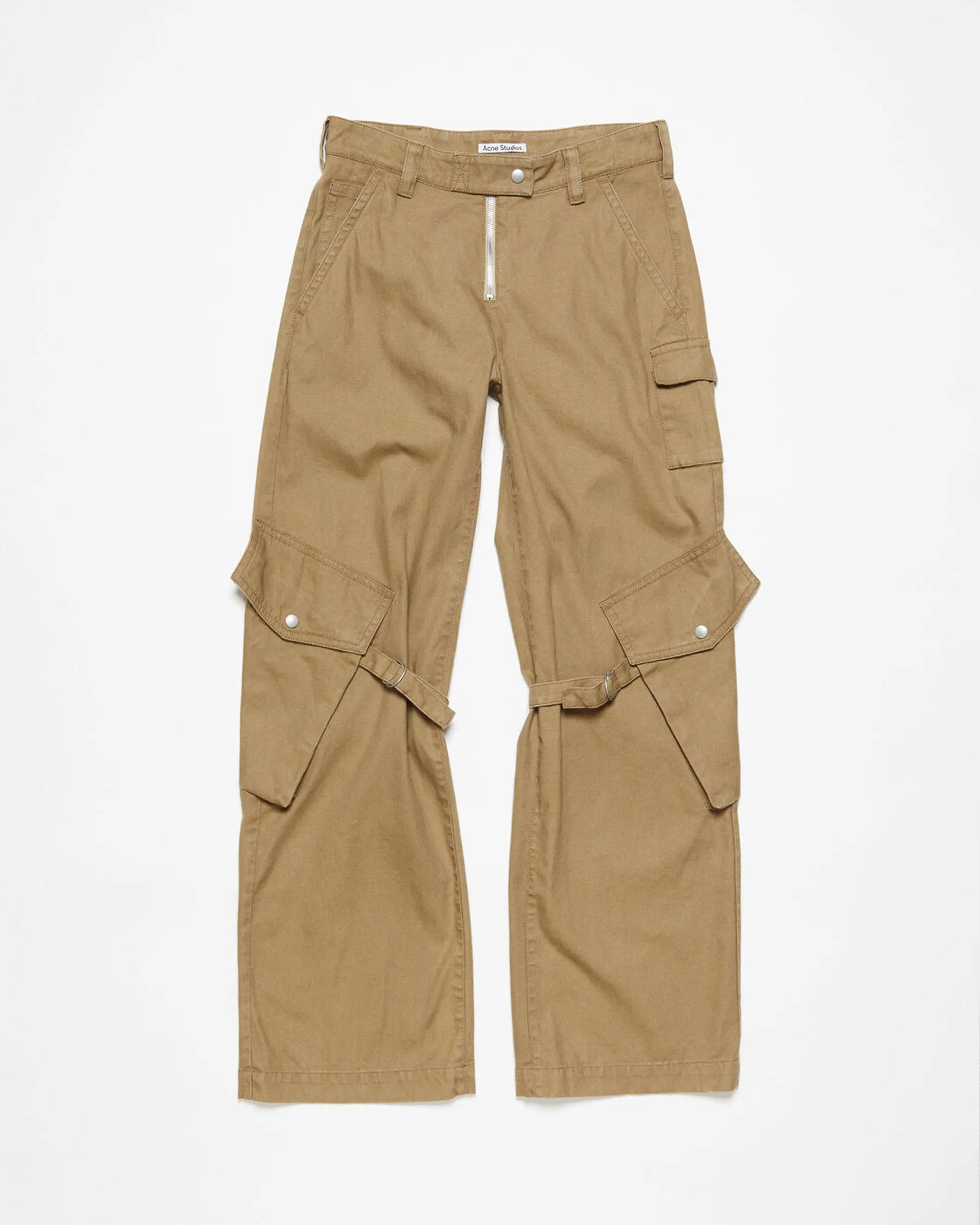 Cotton Canvas Cargo Trouser