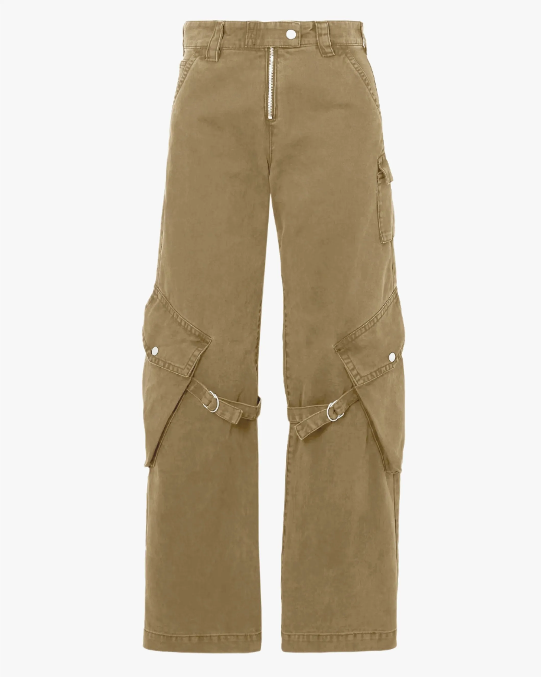 Cotton Canvas Cargo Trouser