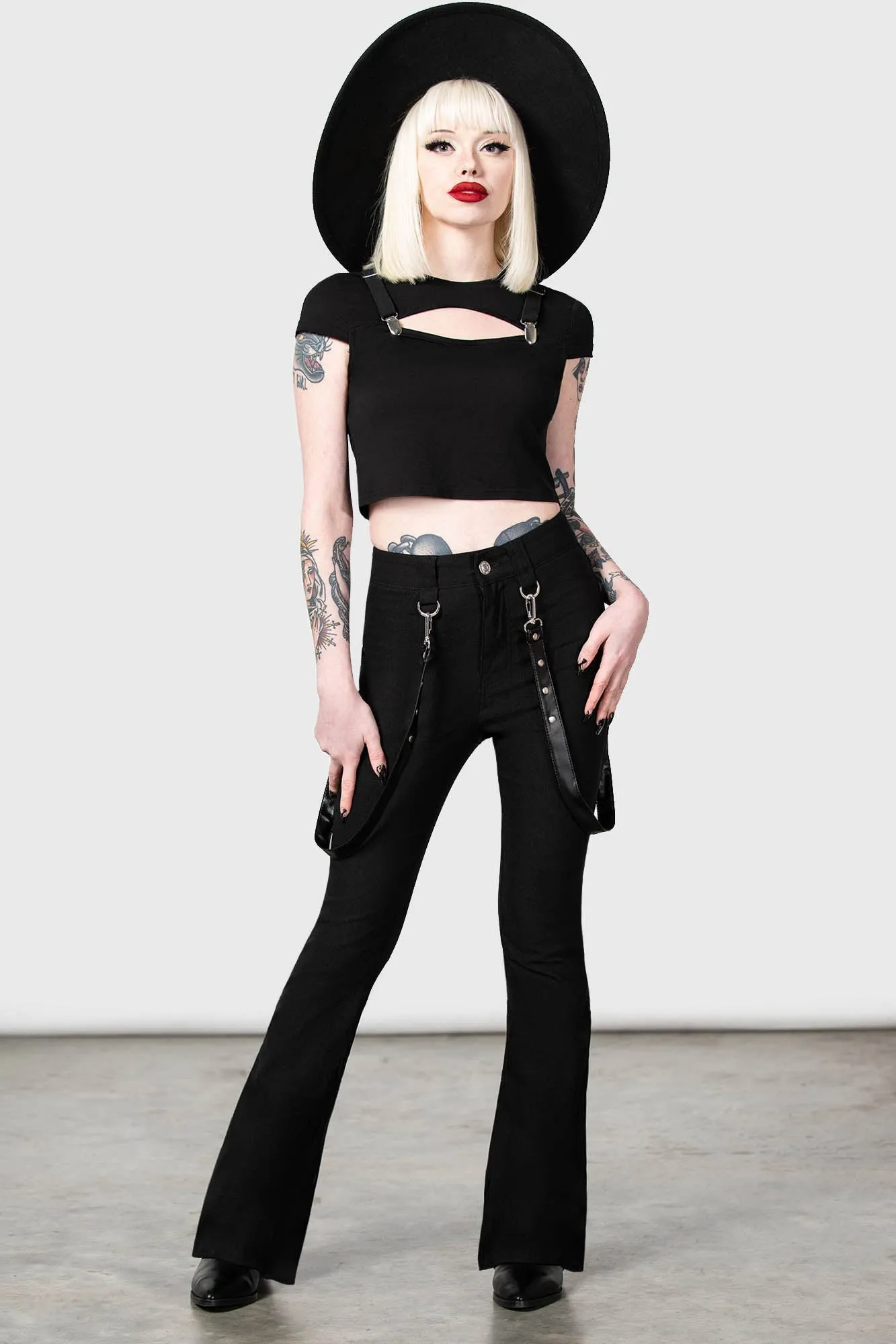 Cutout Bondage Trousers