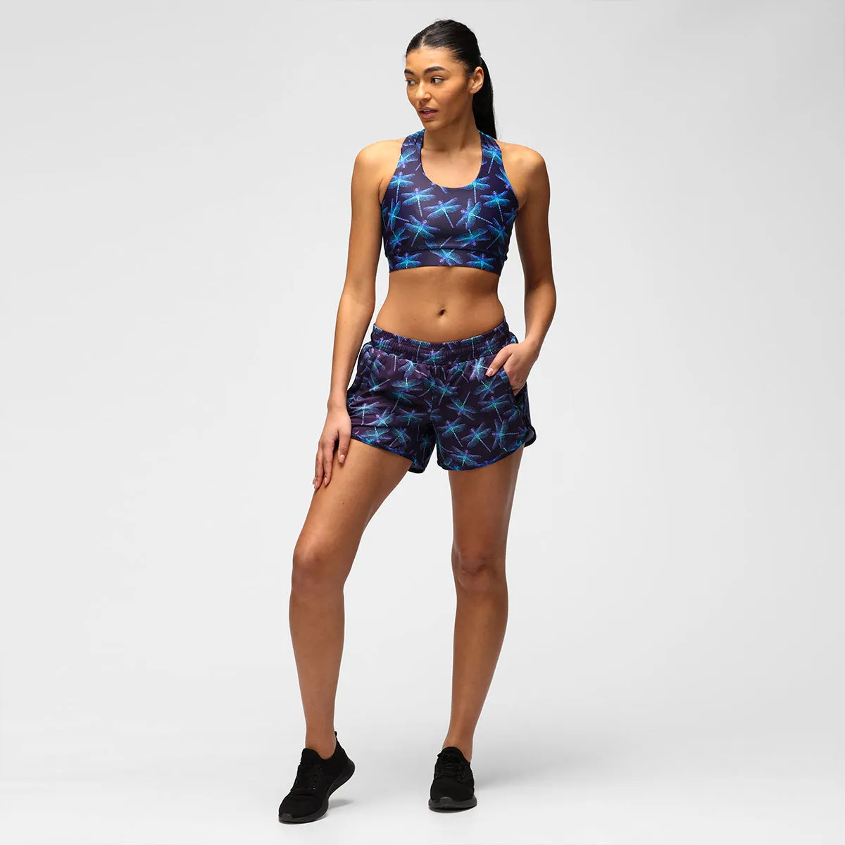 Dragonflies Loose Fit Workout Shorts