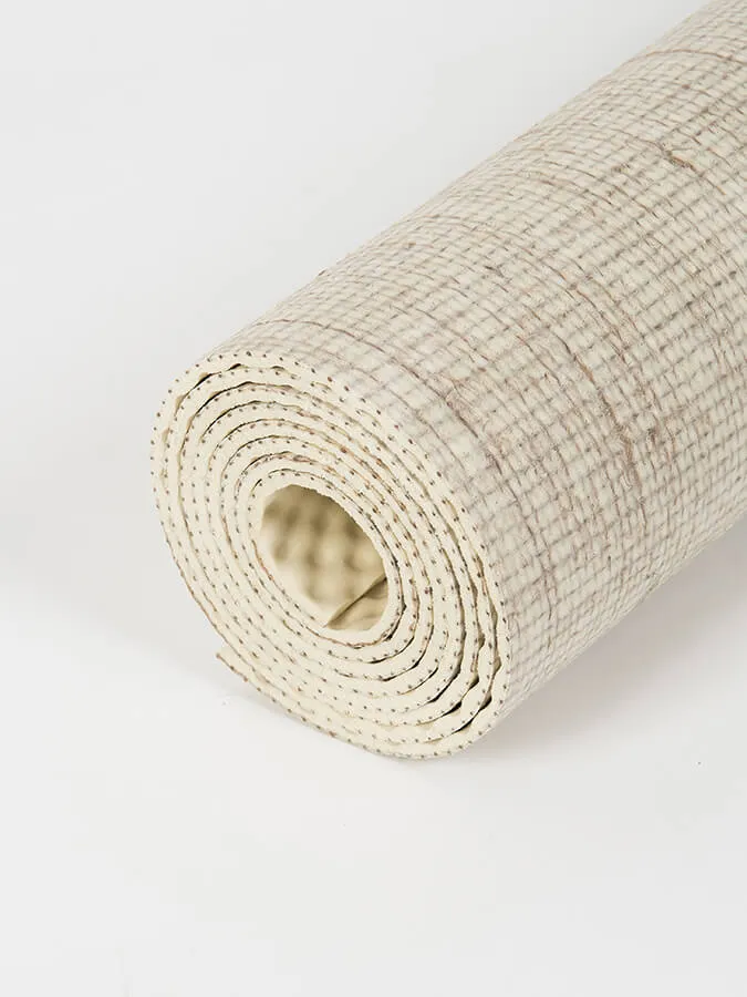 ecoYoga Extra Long Jute Yoga Mat - 4mm