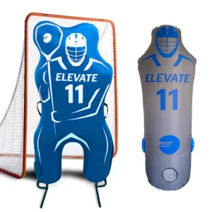 Elevate Sports 11th Man Pack - Goalie Pro   Defender Pro Lacrosse Dummy Pack