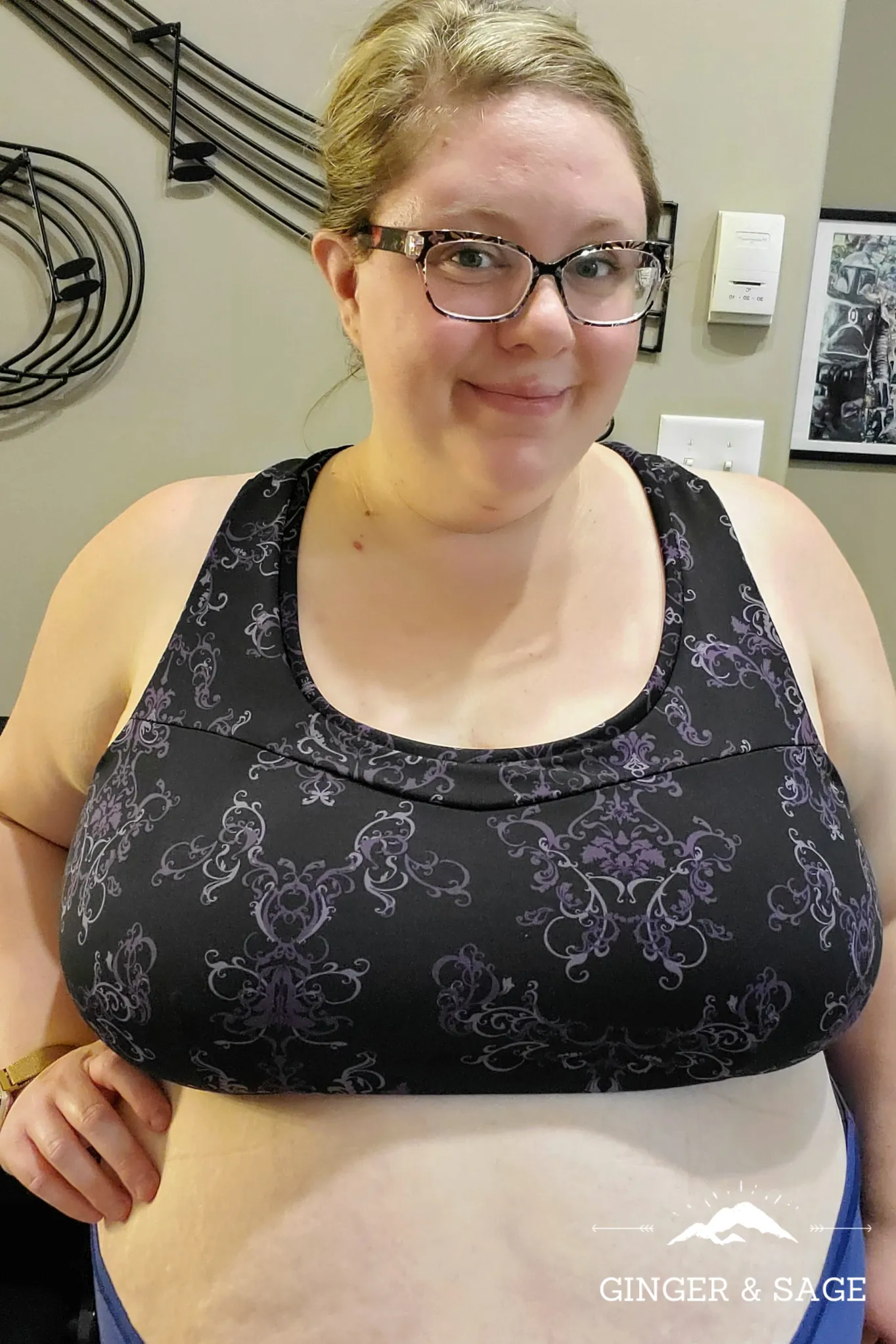 Embrace Sports Bra PDF Pattern in Sizes B - M