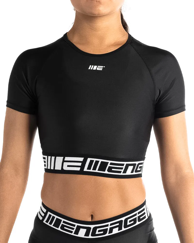 Engage Women's Fight Cropped Rash Guard