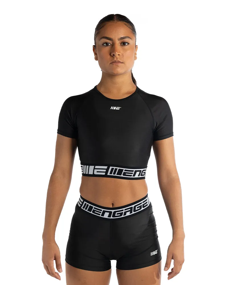 Engage Women's Fight Cropped Rash Guard