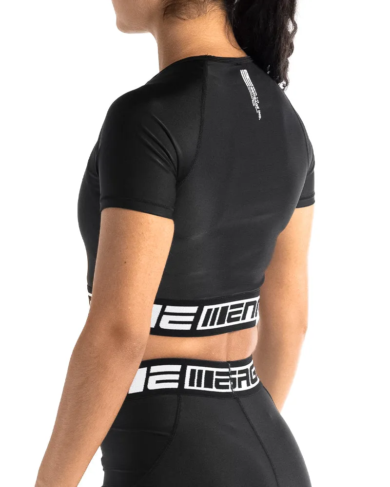 Engage Women's Fight Cropped Rash Guard