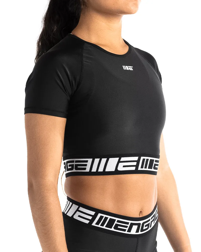 Engage Women's Fight Cropped Rash Guard