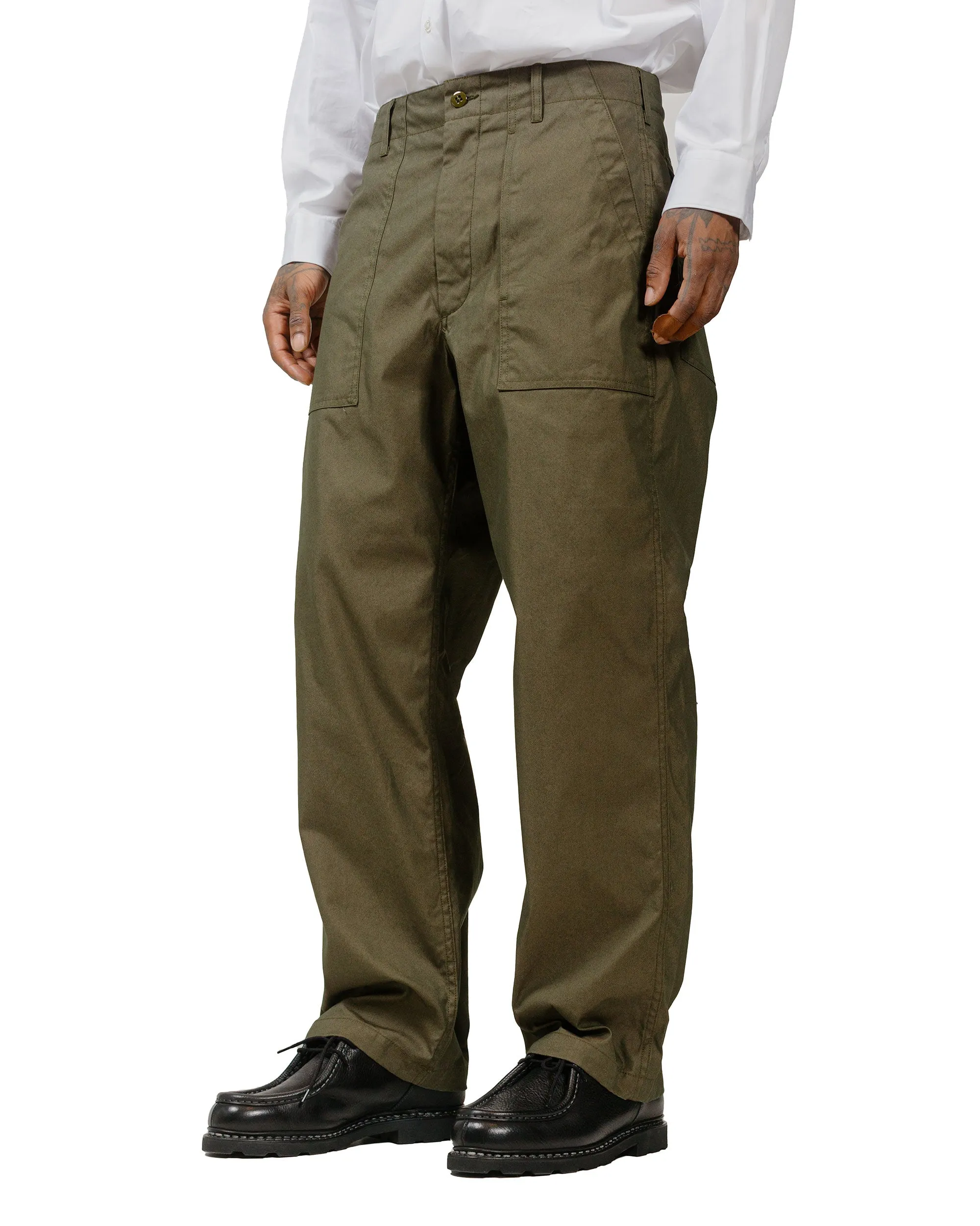 Engineered Garments Fatigue Pant Olive CP Weather Poplin