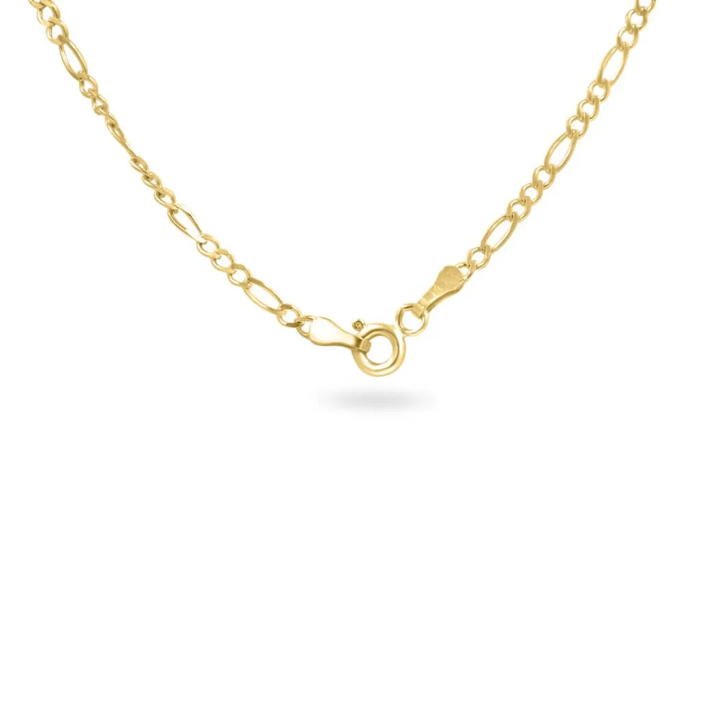 Figaro Chain 14K Gold