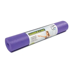 Fitness Mad Warrior II Mat - 4mm Yoga Mat - Purple / Purple