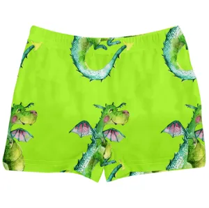 Fluro Dragon Swim Shorts